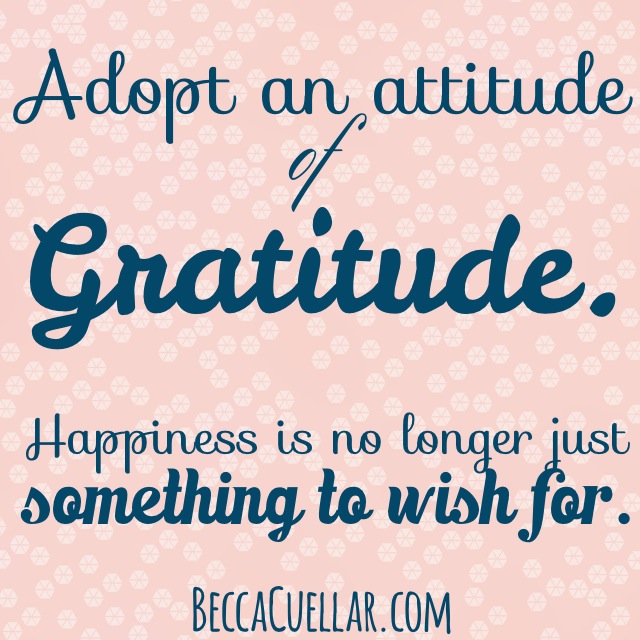 Attitude of Gratitude: My Daily sources of Inspiration