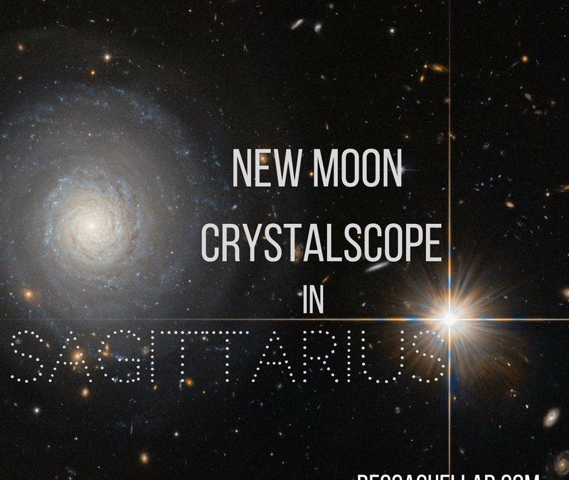 New Moon in Sagittarius Crystal Reading