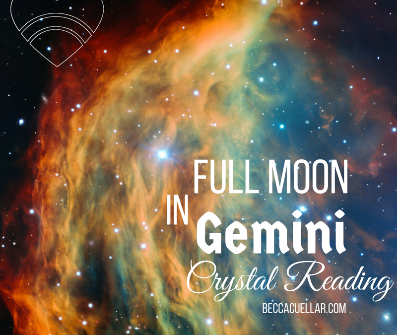 Full Moon in Gemini Crystal Reading