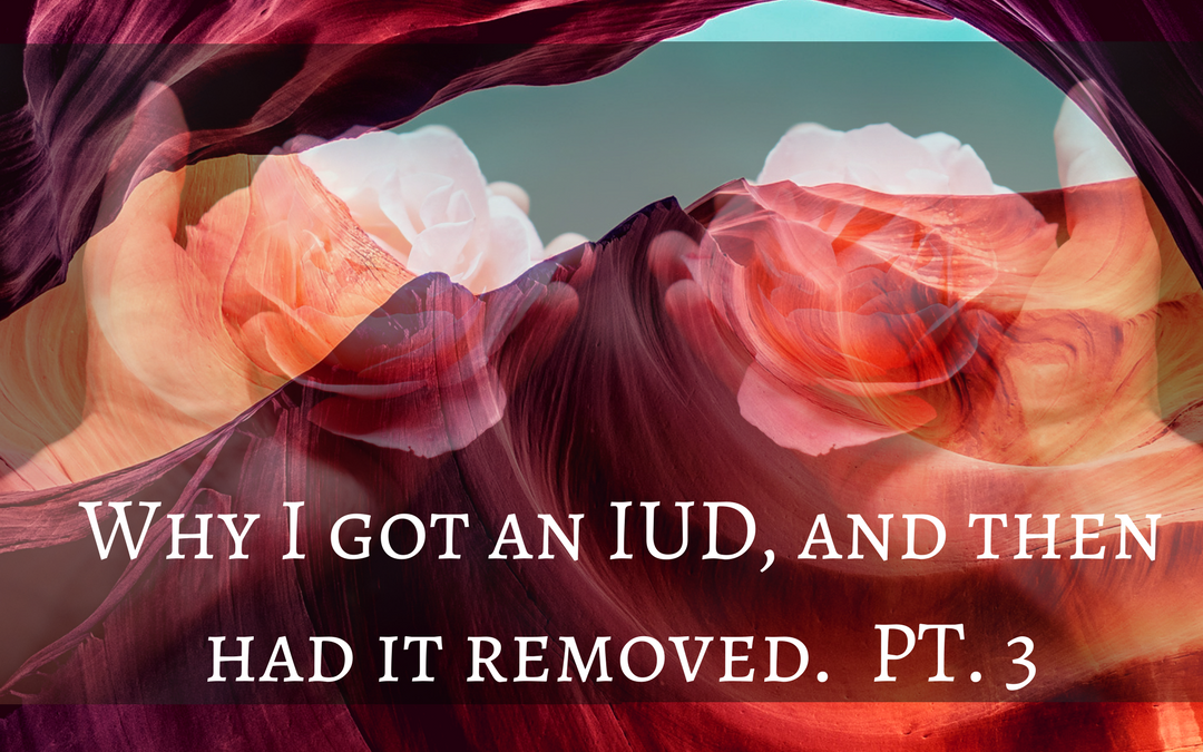 Why I got an IUD, and then had it removed. PT. 3